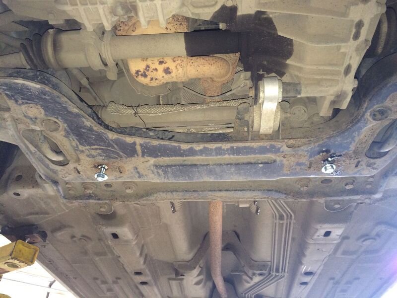 Защита картера и КПП Ford Fiesta двигатель 1,4; 1,6  (2001-2008)  арт: 08.1301
