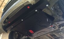 Защита картера и КПП Ford Fiesta двигатель 1,4; 1,6  (2001-2008)  арт: 08.1301