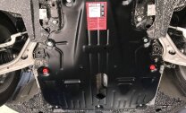 Защита картера и КПП Mercedes Benz CLA двигатель 2.0T AT 4WD AMG  (2018-2020)  арт: 13.3688