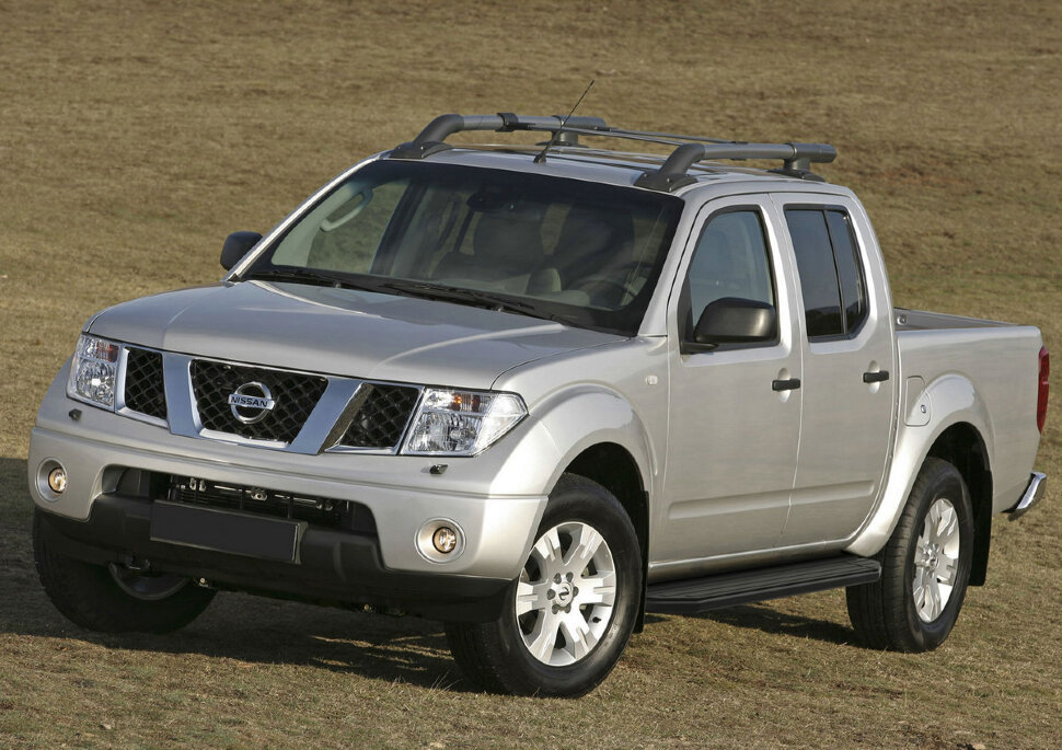 Пороги площадки (подножки) "Premium-Black" Rival для Nissan Navara D40 2004-2015, 193 см, 2 шт., алюминий, A193ALB.4105.1 купить недорого