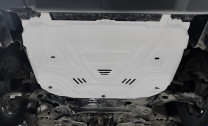 Защита картера Rival для Jetour X70 Plus FWD РКПП (V - 1.5) 2023-н.в., алюминий 3 мм, с крепежом, штампованная, 333.0936.1