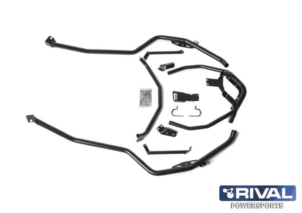 Бампер передний с боковой защитой BRP LYNX 49 RANGER (RADIEN 16) (2019-) / SKI-DOO EXPEDITION SPORT/GRAND TOURING (G4 WIDE 16)