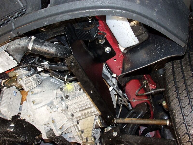 Защита картера Ford Transit двигатель 2,0TD; 2,4TD FWD  (2001-2006)  арт: 08.0453