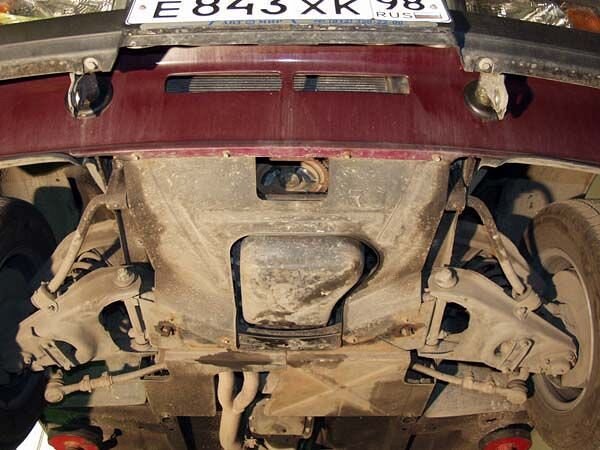Защита картера Lada 2107 двигатель 1,2; 1,3; 1,5; 1,6  (1981-2012)  арт: 27.0121