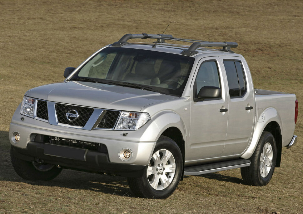 Пороги площадки (подножки) "Premium" Rival для Nissan Navara D40 2004-2015, 193 см, 2 шт., алюминий, A193ALP.4105.1 купить недорого