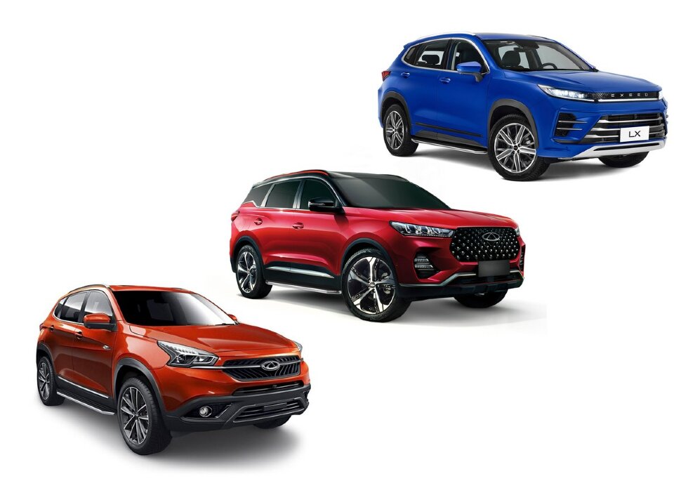 Пороги площадки (подножки) "Premium" Rival для Exeed LX 2022-н.в., 180 см, 2 шт., алюминий, A180ALP.0905.2 с инструкцией и сертификатом