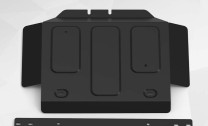 Защита РК АвтоБроня для JAC T8 (V - 2.0) 2023-н.в., сталь 1.8 мм, с крепежом, штампованная, 111.09210.1
