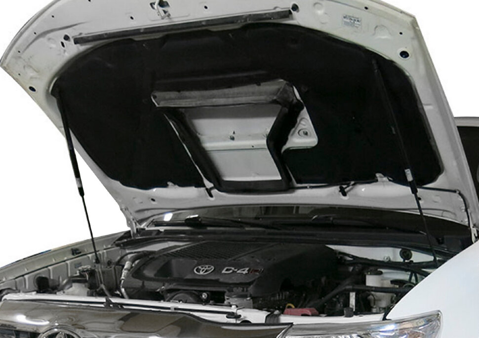 Газовые упоры капота АвтоУпор для Toyota Hilux VII 2005-2015, 2 шт., UT0HIL011