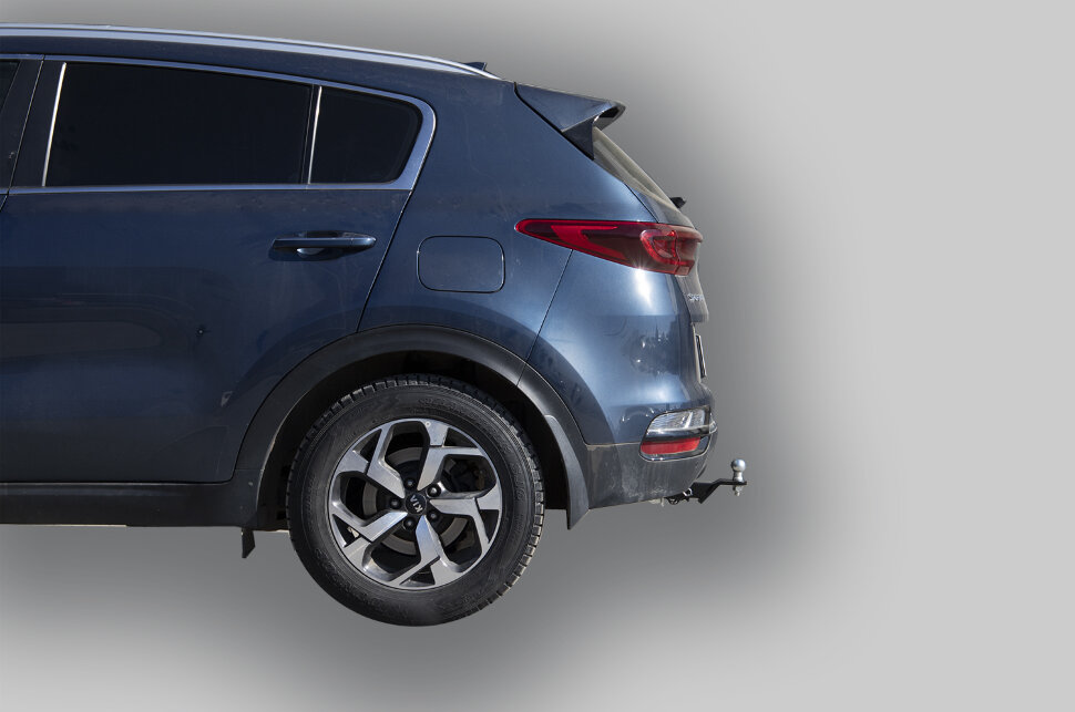 Фаркоп (ТСУ)  для KIA SPORTAGE (IV) 2018-/ HYUNDAI TUCSON ( III ) 2016-2020 (кроме 2,4 л ШАР ВСТАВКА 50*50)