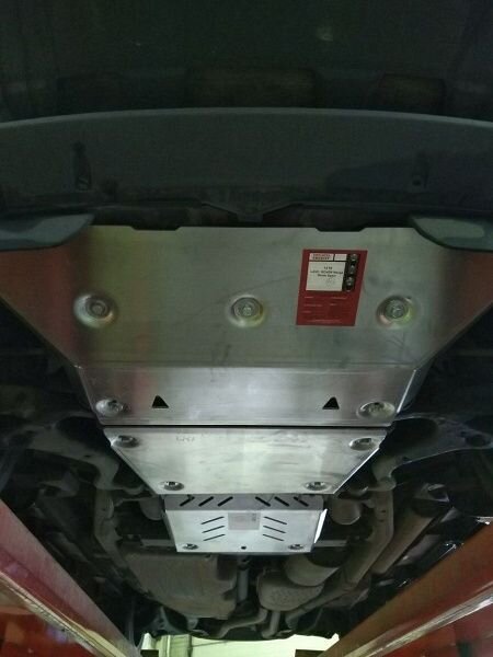 Защита картера Range Rover Range Rover Sport двигатель 4,2; 4,4; 2,7TD; 3,6TD  (2005-2013)  арт: 34.1319