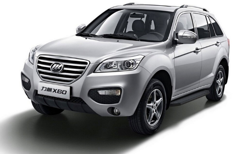 Пороги площадки (подножки) "Premium-Black" Rival для Lifan X60 2012-2016, 160 см, 2 шт., алюминий, A160ALB.3302.2 купить недорого