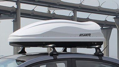 Бокс для автомобиля Diamond White 351 односторонний (белый глянцевый) арт.8595