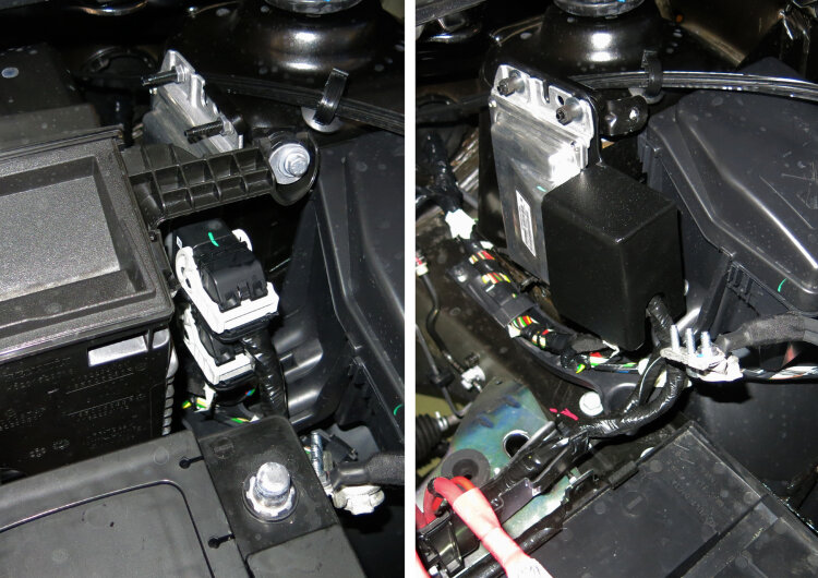 Защита электронного блока управления АвтоБроня для Lada Xray 2015-н.в., сталь 1.5 мм, с крепежом, 111.06035.1