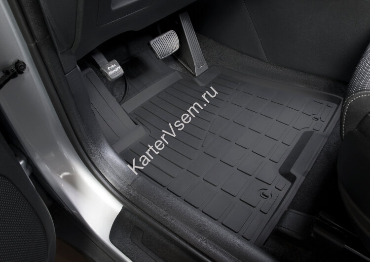 Коврики в салон автомобиля Rival для Kia Sportage IV поколение 2016-2022, литьевой полиуретан, 5 частей, 62805001
