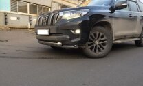 Защита переднего бампера на Land Cruiser Prado 150 арт.KGY25