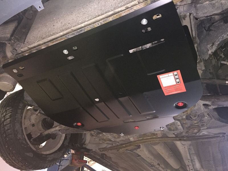 Защита картера и КПП Ford Focus двигатель 1,6; 1,8; 2,0  (2005-2011)  арт: 08.1447 V2
