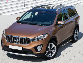 Пороги Kia Sorento III Prime  (подножки, площадки) A180ALP.2803.3