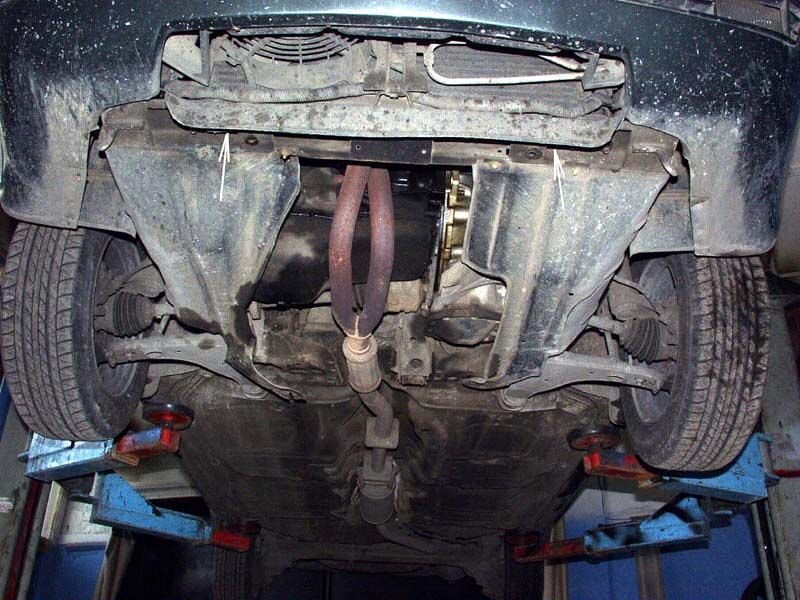 Защита картера и КПП Daewoo Espero двигатель 1,5; 1,8; 2,0  (1991-1999)  арт: 06.0029