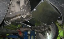 Защита картера и КПП Mercedes Benz Sprinter двигатель 2.2, 3,0 TD 4wd  (2013-2018)  арт: 13.2770