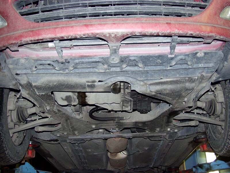 Защита картера и КПП Peugeot 406 двигатель 1,6 — 3,0; 1,9D; 2,0D; 2,2D  (1995-2004)  арт: 17.0217