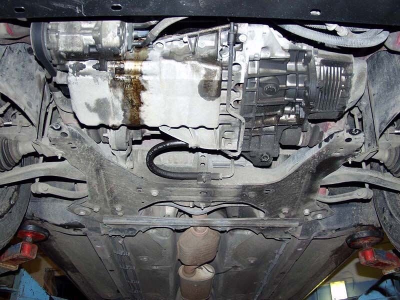 Защита картера и КПП Peugeot 406 двигатель 1,6 — 3,0; 1,9D; 2,0D; 2,2D  (1995-2004)  арт: 17.0217