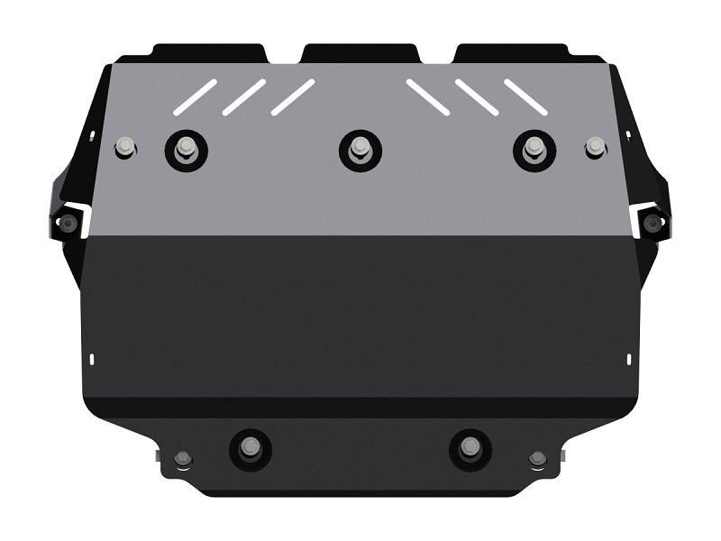 Защита картера и КПП Seat Altea двигатель 1.4 TSI(122hp; 160 hp) MT, AT(DSG); 2.0TSI (211 hp) AT(DSG)  (2008-2018)  арт: 26.1988