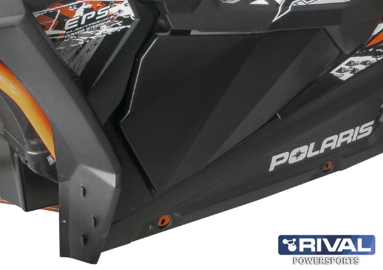 Нижние половины дверей POLARIS RZR XP 1000 (2014-) + комплект крепежа