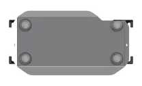 Защита раздаточной коробки Chevrolet Niva двигатель 45108  (2017-) арт.SL 9019
