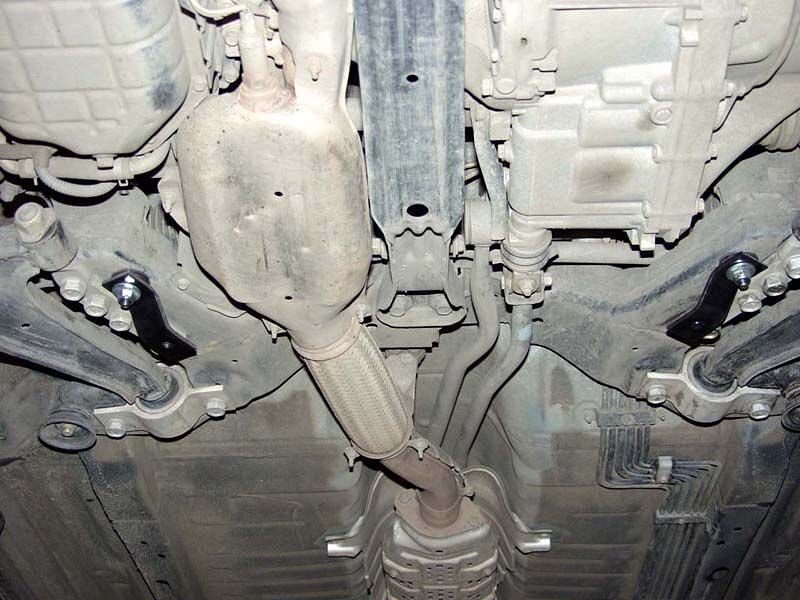 Защита картера и КПП Nissan Maxima двигатель 2,0; 2,5; 3,0  (2000-2006)  арт: 15.0242