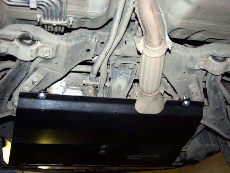 Защита картера и КПП Nissan Maxima двигатель 2,0; 2,5; 3,0  (2000-2006)  арт: 15.0242