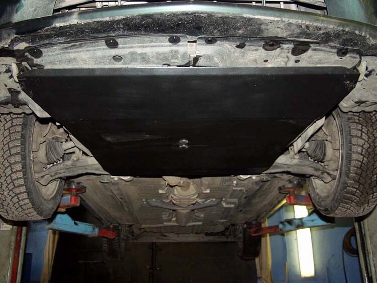 Защита картера и КПП Nissan Maxima двигатель 2,0; 2,5; 3,0  (2000-2006)  арт: 15.0242