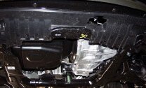 Защита картера и КПП Honda FR-V двигатель 1,7; 1,8; 2,0; 2,2D  (2005-2009)  арт: 09.0744