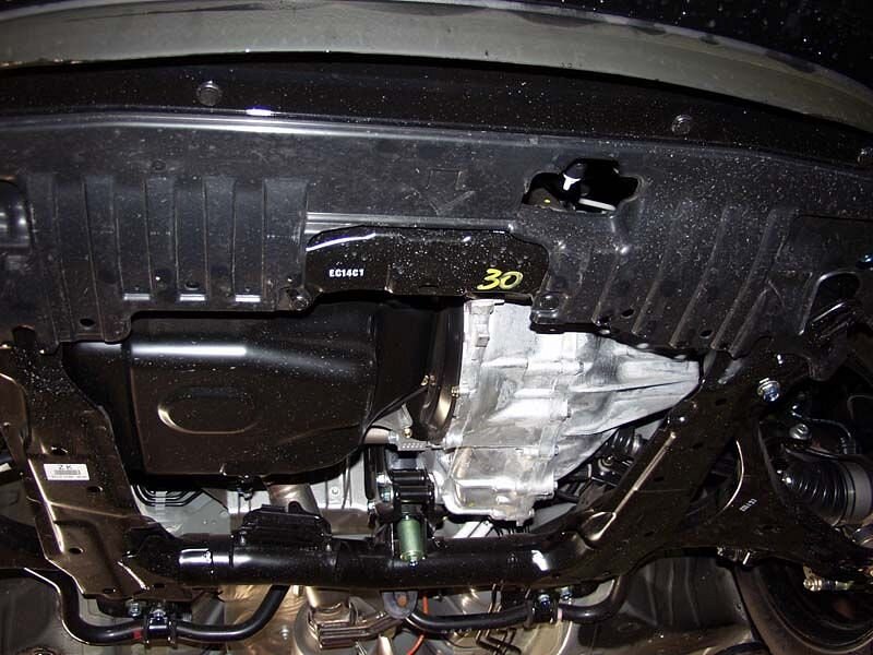 Защита картера и КПП Honda FR-V двигатель 1,7; 1,8; 2,0; 2,2D  (2005-2009)  арт: 09.0744