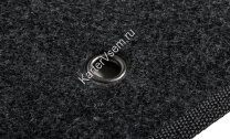 Коврики текстильные в салон автомобиля AutoFlex Business для Hyundai Sonata VIII поколение седан 2019-н.в., графит, 5 частей, 5230501