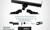 Фаркоп Berg для Foton Tunland G7 2023-н.в., только для рынка РФ, шар E, 2800/100 кг, F.3611.002