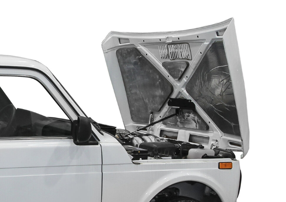 Газовый упор капота Rival для ВАЗ 2121 (4x4) (V - 1.7) 2006-2021, 1 шт., A.ST.6006.1