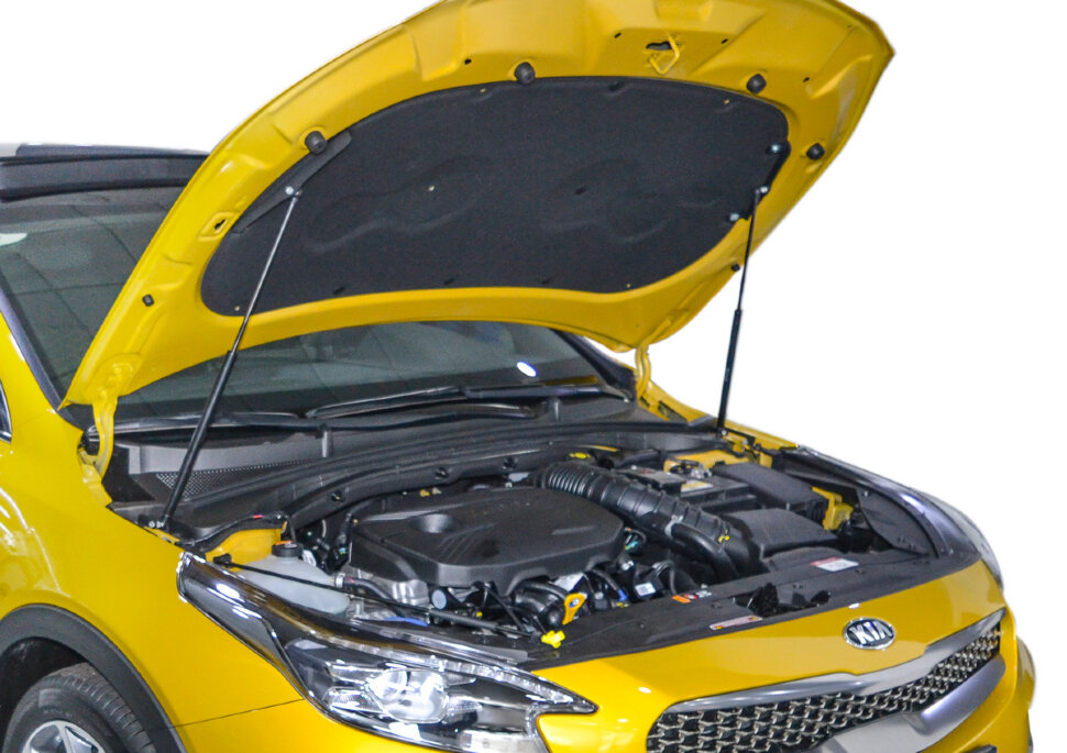 Газовые упоры капота АвтоУпор для Kia XCeed 2020-н.в., 2 шт., UKICEE041