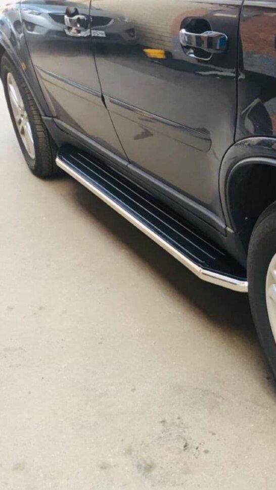 Пороги площадки (подножки) "Premium" Rival для Lifan X60 I рестайлинг 2016-н.в., 160 см, 2 шт., алюминий, A160ALP.3302.3 в официальном интернет магазине