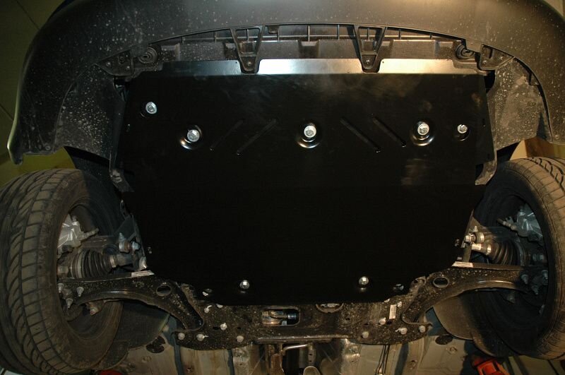 Защита картера и КПП Seat Altea двигатель 2.0TSI (211hp, 235 hp) MT, AT(DSG), 4Motion  (2004-2012)  арт: 26.1988