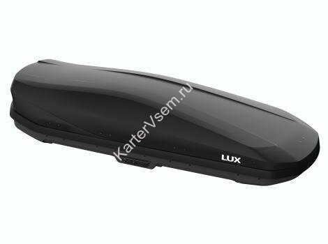 Бокс для автомобиля LUX IRBIS 206 черный матовый 470L с двустор. откр. (2060х750х360) (арт. 793488)