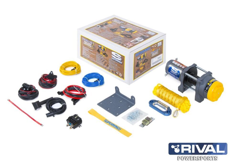 Лебедка Superwinch TERRA 25 лебедка электрическая синт. Трос (POLARIS)