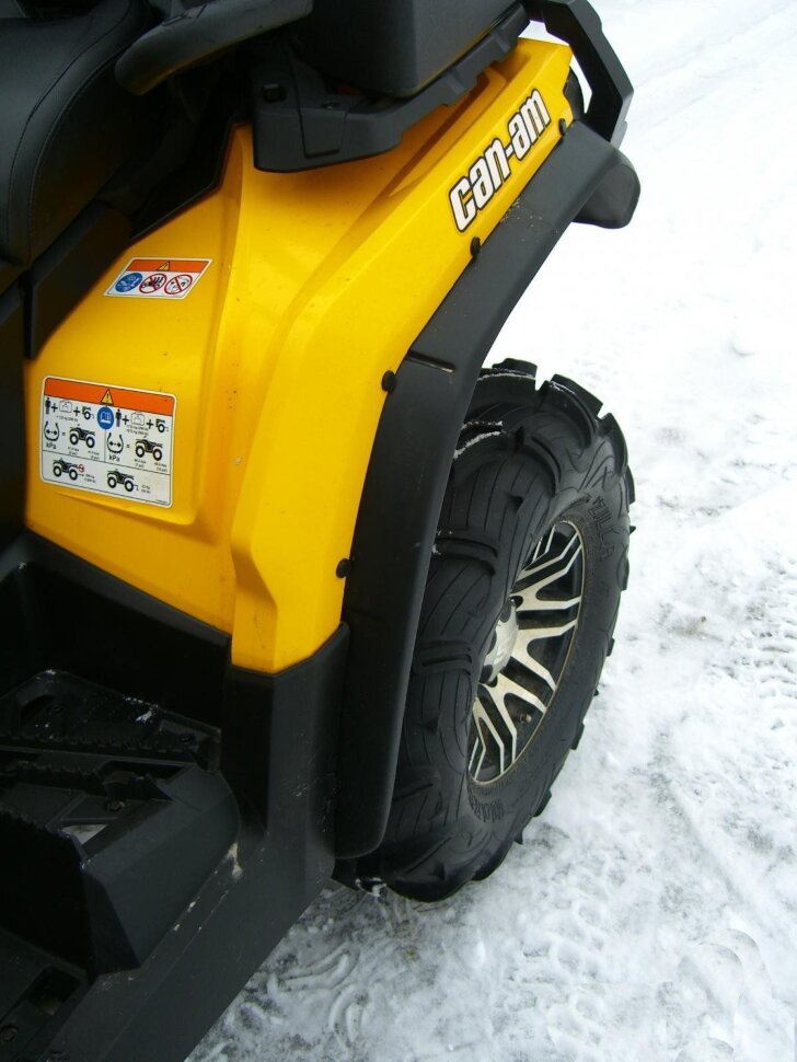 Расширители арок для Can-Am (BRP) Outlander G2 разных моделей арт. MP 0168