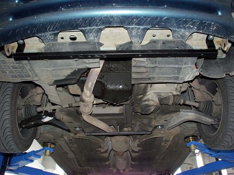 Защита картера и КПП Daewoo Nubira двигатель 1,6; 1,8; 2,0  (1997-2003)  арт: 06.0101