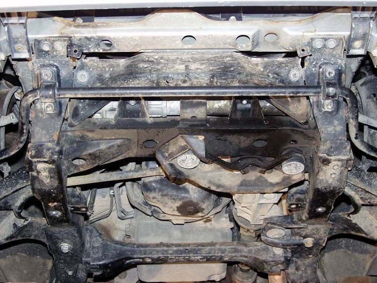 Защита картера и КПП Toyota Cami двигатель 1,3  (1999-2005)  арт: 24.0761