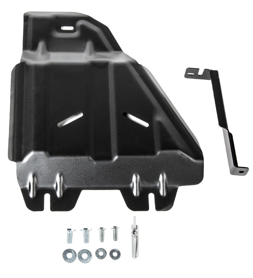 Защита РК Rival для Toyota Land Cruiser 200 2007-2012 (устанавл-ся совместно с 111.9507.1), сталь 1.8 мм, с крепежом, штампованная, 111.9508.1