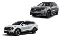 Пороги площадки (подножки) "Premium" Rival для Hyundai Tucson IV поколение 2021-н.в., 180 см, 2 шт., алюминий, A180ALP.2313.2 с инструкцией и сертификатом