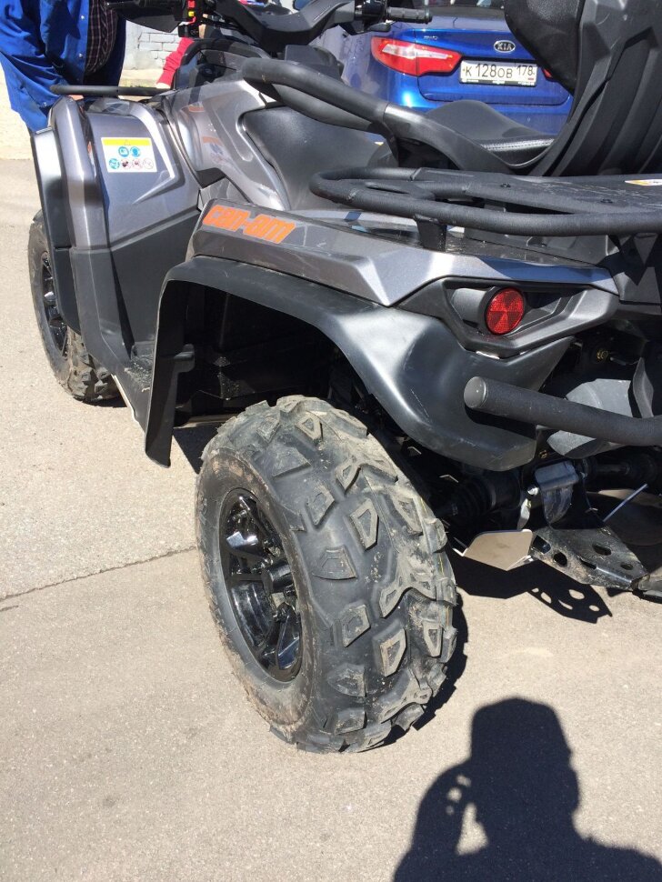 Расширители арок для Can-Am (BRP) Outlander L Max , 450/500/570XMR, 2015- арт. MP 0169