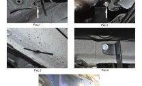 Пороги на автомобиль "Premium" Rival для Chery Tiggo 3 2017-2020, 160 см, 2 шт., алюминий, A160ALP.0903.1