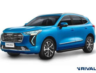 Пороги на автомобиль (подножки) "Black" Rival для Haval Jolion 2021-н.в., 180 см, 2 шт., алюминий, F180ALB.9404.1