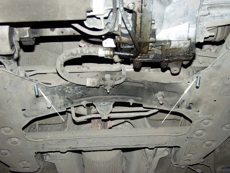 Защита картера и КПП Peugeot 607 двигатель 2,0; 2,2; 3,0; 2,0D; 2,2D; 2,7D  (2000-2008)  арт: 17.0461